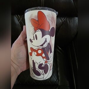 Corkcicle Minnie Mouse 16oz Tumbler With Clear Lid